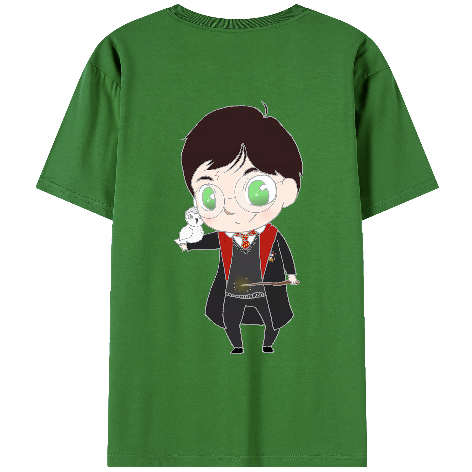 （画像用） Harry Potter ハリー・ポッターシリーズ レディース半袖Tシャツ(バックプリント)